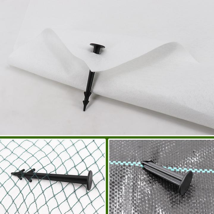 Immagine prodotto Aquagart 300 Netzanker Bodenanker für Teichnetz Laubschutznetz Abdecknetz