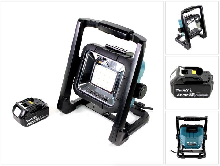 Produktbild Makita DEADML / DML 805 LED Baustrahler 14,4 - 18 Volt / 230 Volt + 1x BL 1840 B 18V - 4Ah Li-Ion Ak (750 lm)