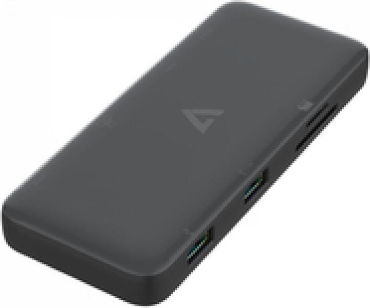 V7 USB-C Mini Dock Dual Display 4k (USB-C, 2 Ports)