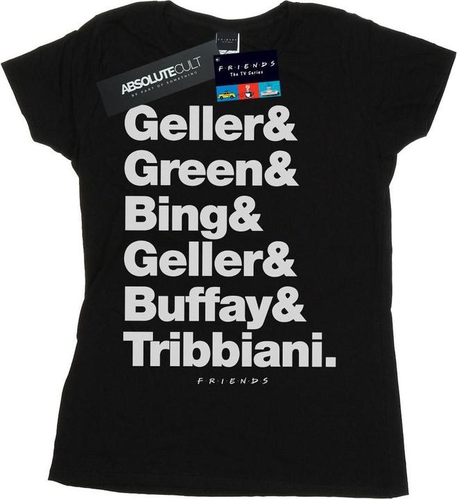 Produktbild Friends Surnames Text TShirt (XXL)
