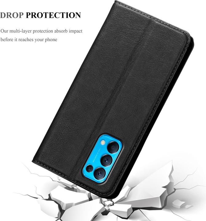 Immagine prodotto Cadorabo Libro Invis. Coperchio magnetico (Oppo Find X3 Lite)