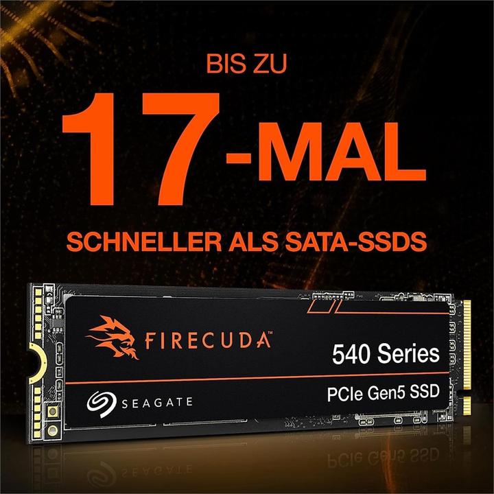 Actual product image Seagate FireCuda 540 (1000 GB, M.2 2280)
