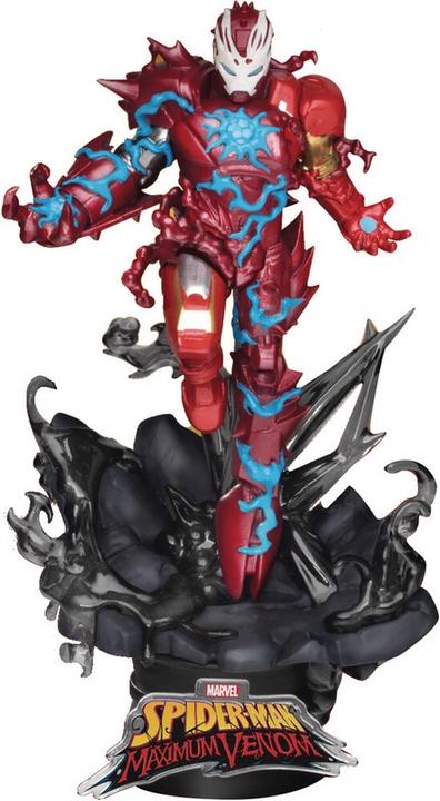 Produktbild Beast Kingdom Statua Marvel D-Stage Diorama Maximum Venom Iron Man