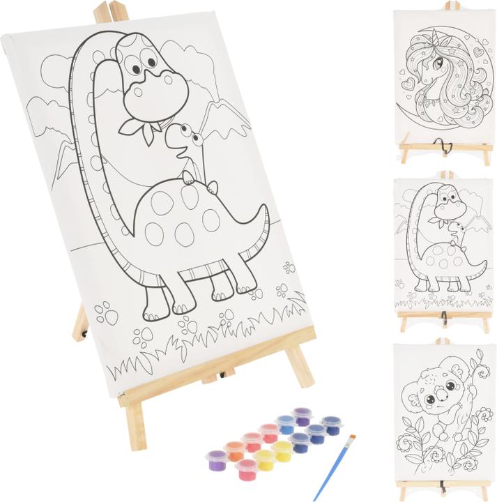 Immagine prodotto Set per dipingere con tela e colori