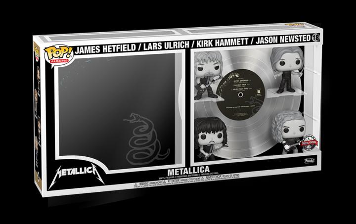 Actual product image Funko Pop. Albums : Metallica