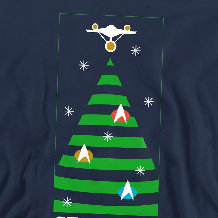 Immagine prodotto Star Trek: The Original Series Felpa Albero di Natale Adulto Unisex (XL)