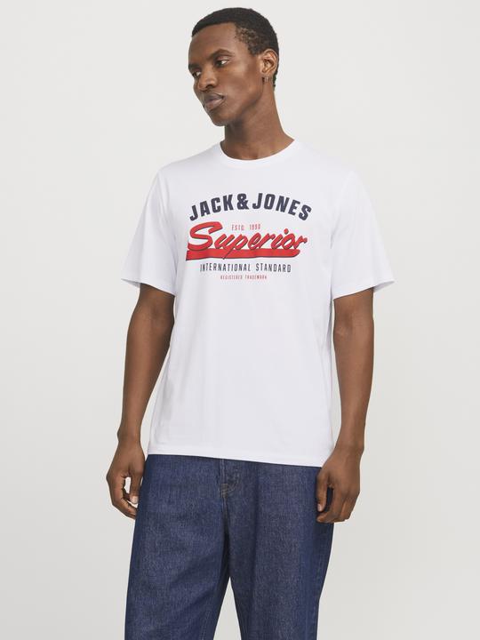 Produktbild Jack & Jones Jjelogo Tee Ss O-Neck 2 Col Ss25 Sn (3XL)