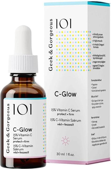Nutritional values and ingredients Geek & Gorgeous C-Glow (30 ml)