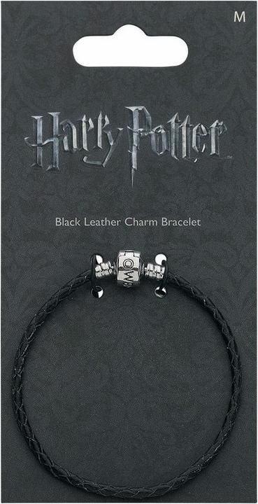 Image du produit GED Harry Potter Black Leather Charm Bracelet 20cm (20 cm)