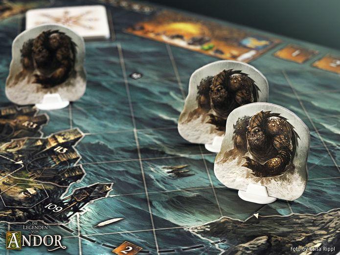 Actual product image Kosmos The Legends of Andor: The journey to the north - expansion (German)