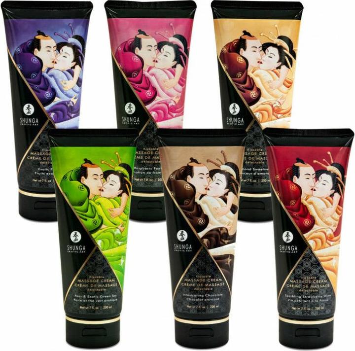 Produktbild Shunga Massage Cream Exotische Früchte (200 ml)