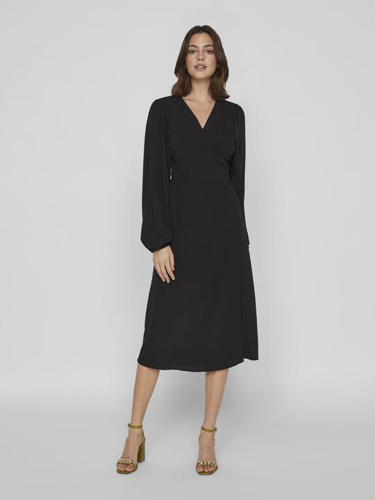Produktbild Vila Langärmeliges Midi Wickelkleid (42)