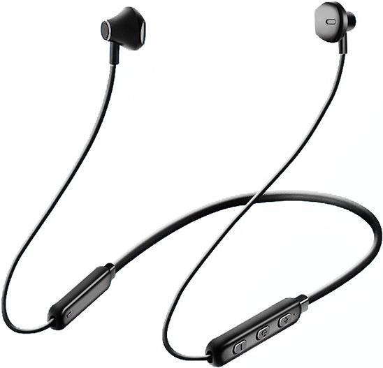 ADJ Auricolari C/Microfono Bluetooth Bk Grip Neckband Smartphone/Tablet (8 h, Senza fili)