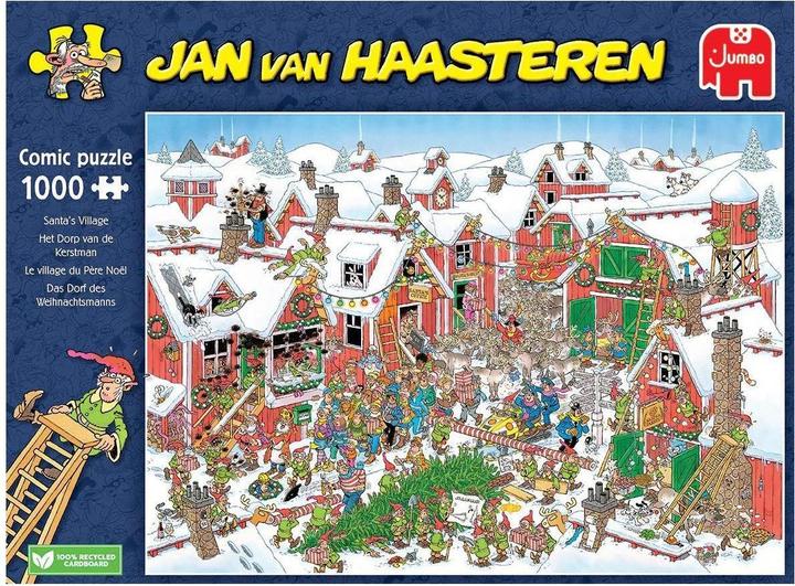 Image du produit Jan van Haasteren Village du Père Noël (1000 pièces)