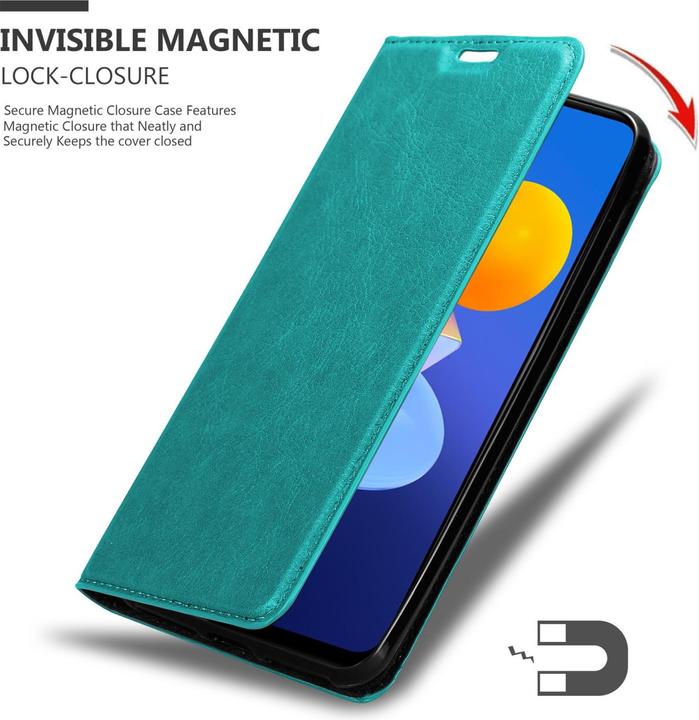 Image du produit Cadorabo Book Invis. Étui magnétique (Vivo Y72 5G, Vivo Y52s 5G)