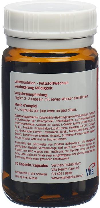 Nährwerte und Zutaten Vita Amaraxanthin DTX (90 Stück, Kapseln, 296 g)