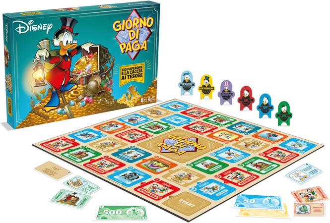 Immagine prodotto Winning Moves WM00675-ITA-6 GIORNO DI PAGA - ZIO PAPERONE E LA CACCIA AI TESORI NEW 4-2021 (Italiano)