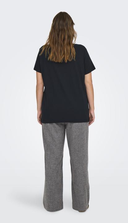 Image du produit Only Coupe normale Col rond Curve Top T-shirt (XL)