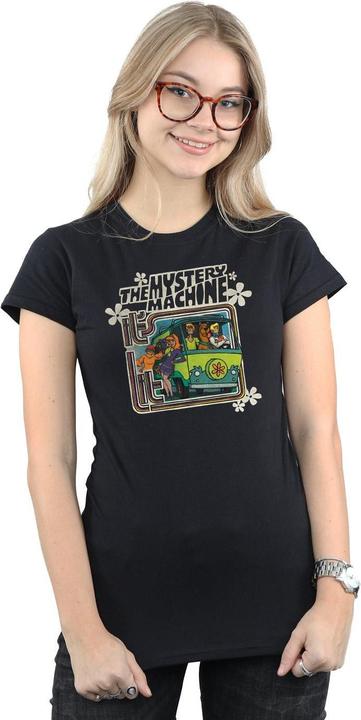 Actual product image Scooby Doo Womens/Ladies The Mystery Machine Cotton T-Shirt (S)