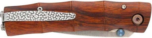 Actual product image Mcusta Shinra Emotion Take Ironwood-Damascus (7.10 cm)
