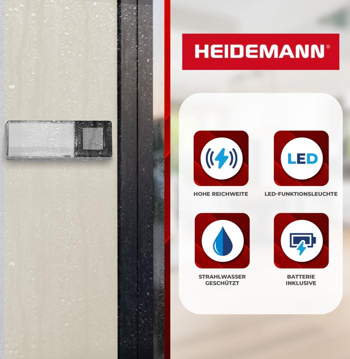 Produktbild Heidemann HX Funksender (200m/strahlwasserschutz) (Funk)