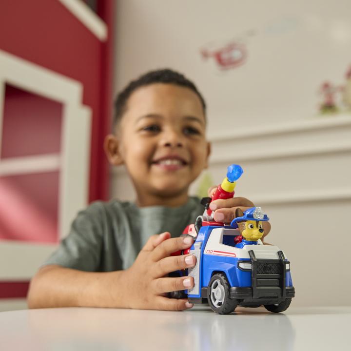 Actual product image Paw Patrol Fire Rescue Vehicle Chase