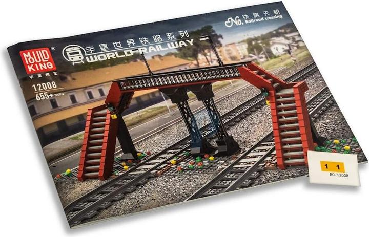 Immagine prodotto Mould King Mondo ferroviario Incrocio ferroviario
