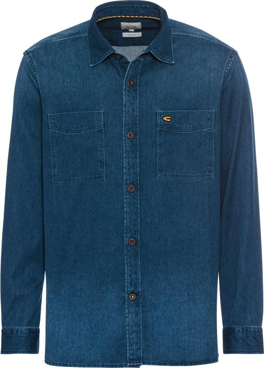 Actual product image Camel Active Regular fit long sleeve shirt in cotton (M)