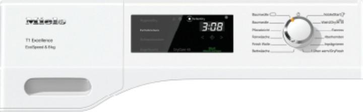 Actual product image Miele TEF775WP EcoSpeed (8 kg, Left)