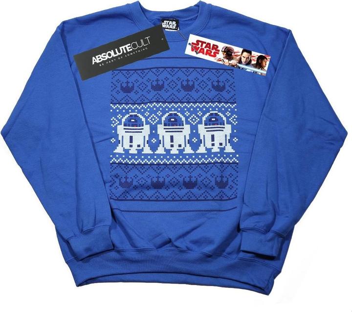 Produktbild Star Wars Christmas R2D2 Fair Isle Sweatshirt (4XL)