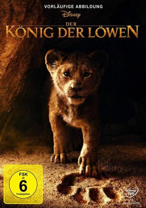 Actual product image Disney Interactive Studios The Lion King (Live Action) (DVD, 2019, German)