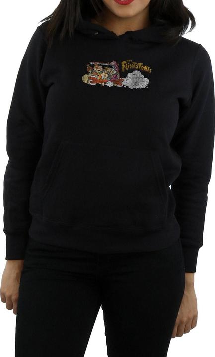 Produktbild The Flintstones Family Car Distressed Kapuzenpullover (L)