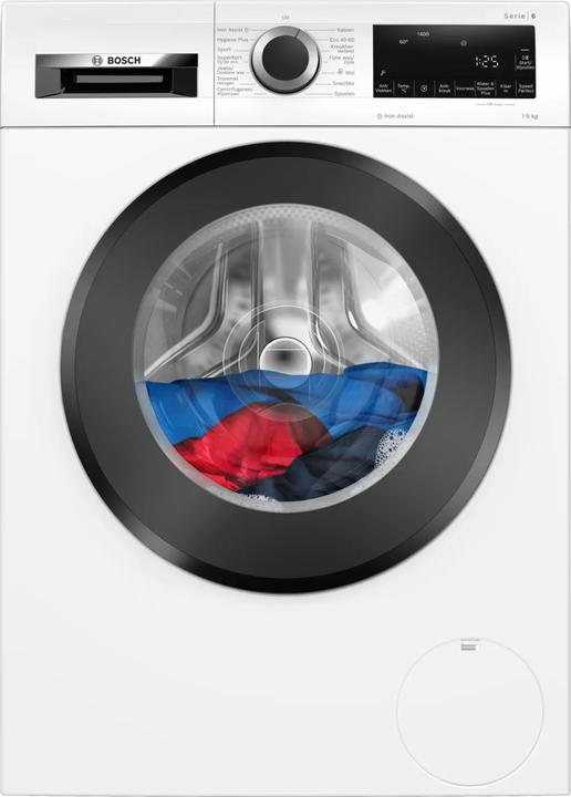 Produktbild Bosch Hausgeräte Bosch - WGG244ZANL - Serie 6 - Wasmachine met stoom - 1400 rpm - Energielabel A (WGG244ZANL) (9 kg, Links)