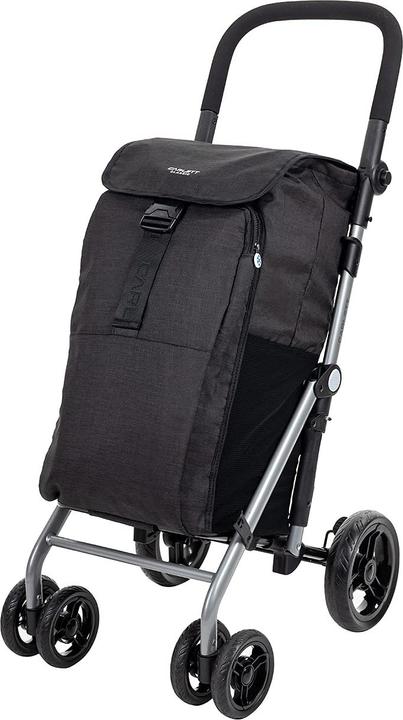 Carlett Einkaufstrolley Lett430 classic duo, Schwarz