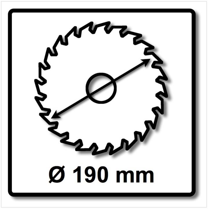 Produktbild Bosch Professional Zubehör Kreissägeblatt Expert for Wood, 190 x 30 x 2,6 mm, 48