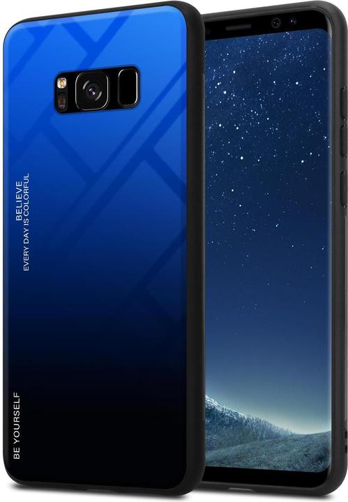Produktbild Cadorabo TPU 2 Farben Glas Cover (Samsung Galaxy S8+)