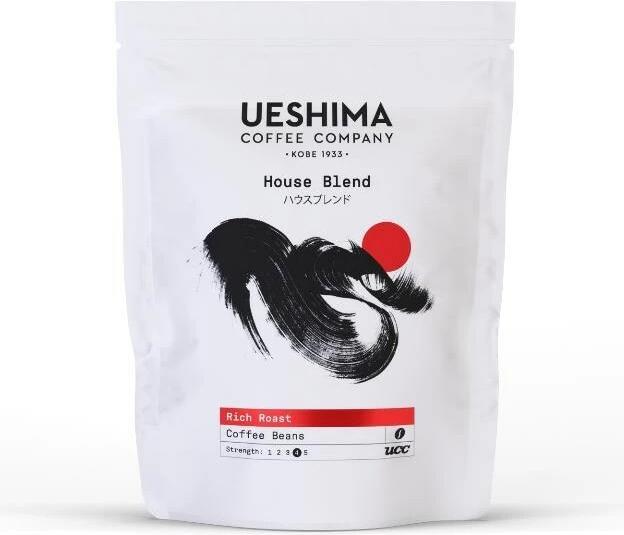 Image du produit Ueshima Café en grains House Blend 500 g (500 g, Torréfaction foncée)