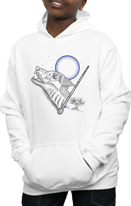Actual product image Boys Werewolf Line Art Hoodie (152, 158)