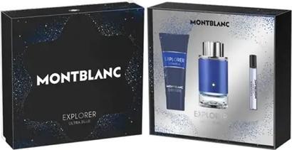 Actual product image Montblanc Explorer Ultra Blue Eau De Perfume Spray 100ml - Pack of 3 (Eau de parfum, 100 ml)