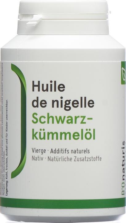 Image du produit B'Onaturis huile de nigelle caps (180 pièce(s), Capsules, 170 g)