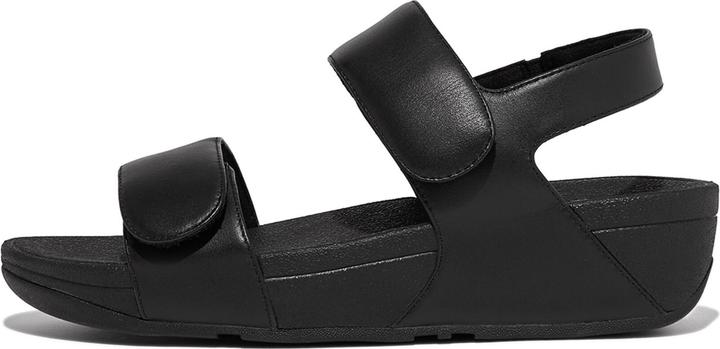 Fitflop Fit Flop Lulu Adj Leath Back Strap AllB Dames Sandalen - Zwart - 41 (41)