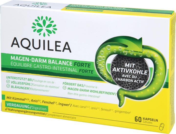 Image du produit Aquilea Magen-Darm Balance Forte Kapsel (60 pièce(s), Capsules, 50 g)