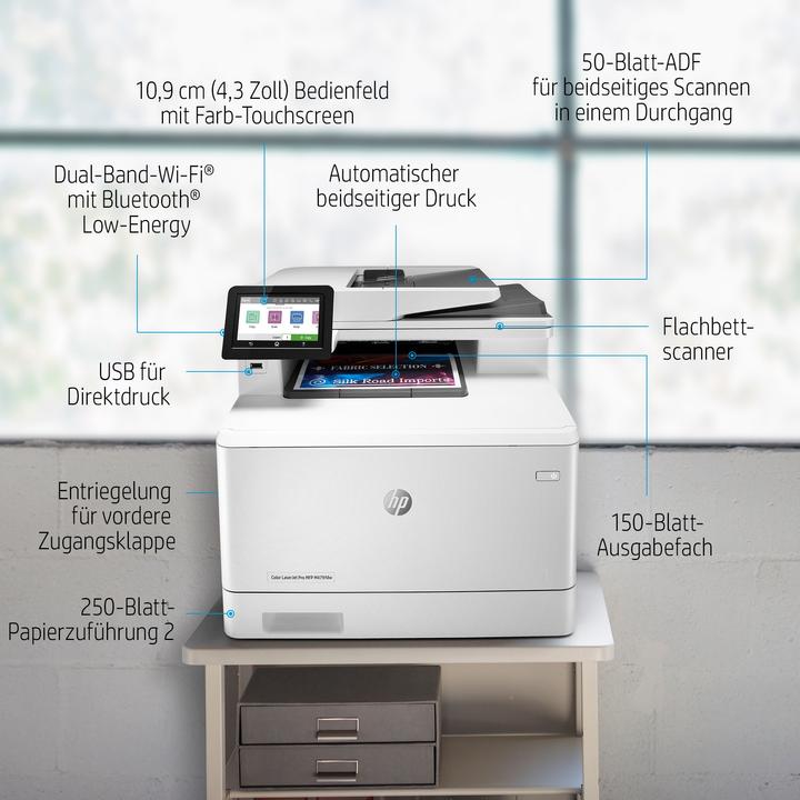 Produktbild HP M479dw Color LaserJet Pro (Laser, Farbe)