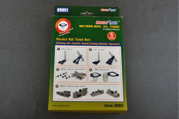 Actual product image Master Tools Model Kit Tool Set (Clamp f elastic ban