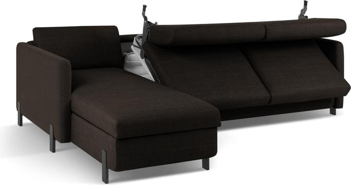 Actual product image Micadoni Left Corner Sofa With Bed Function And Box, "Gloria", 4 Seats, 260x170x80Made in Europe (Corner sofa)
