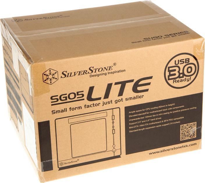Produktbild Silverstone SST-SG05BB-Lite (Mini-ITX, Mini-DTX)