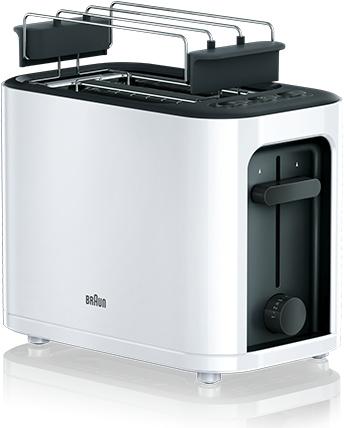 Image du produit Braun HT3000WH Grille-pain 2 tranche(s)