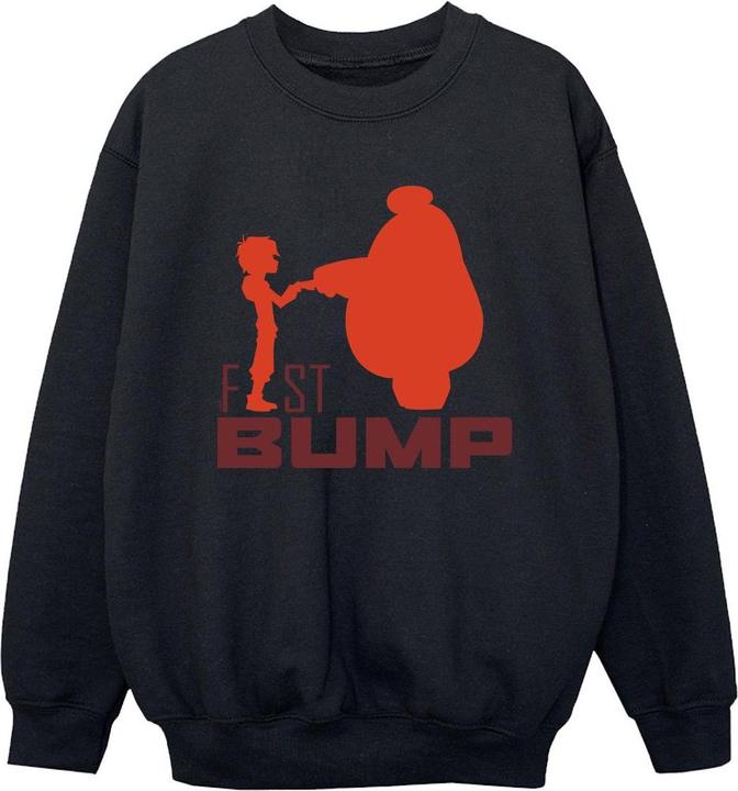 Actual product image Disney Boys Big Hero 6 Baymax Fist Bump Cutout Sweatshirt (152, 158)