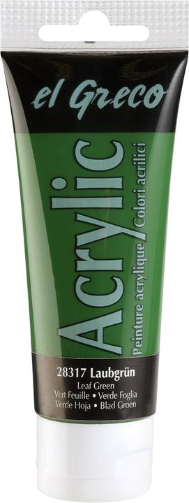 Image du produit Kreul el Greco Acrylic 75ml (Feuille vert, 75 ml)