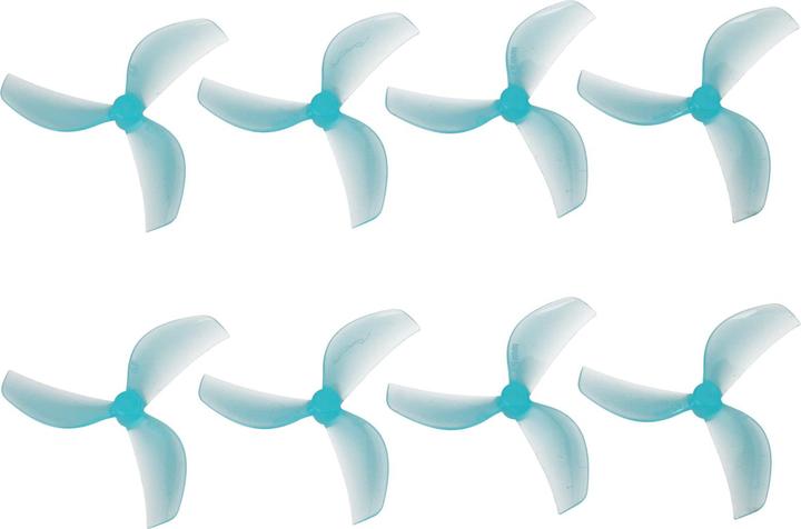 Image du produit BetaFPV Hélice tripale Gemfan 45mm bleue | Hélice de drone | 8 pcs.